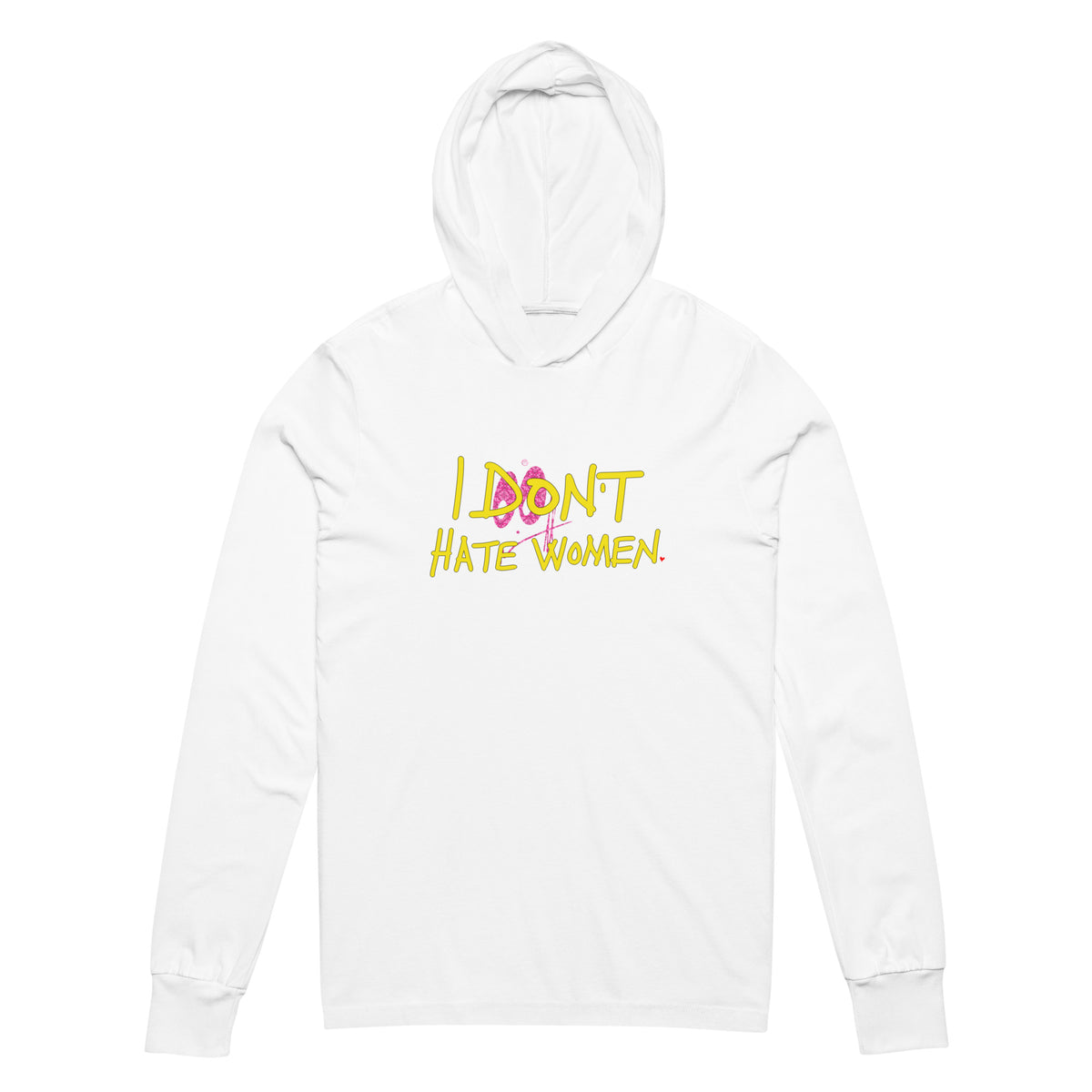 Hooded long-sleeve tee